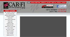 Desktop Screenshot of car-fi.com